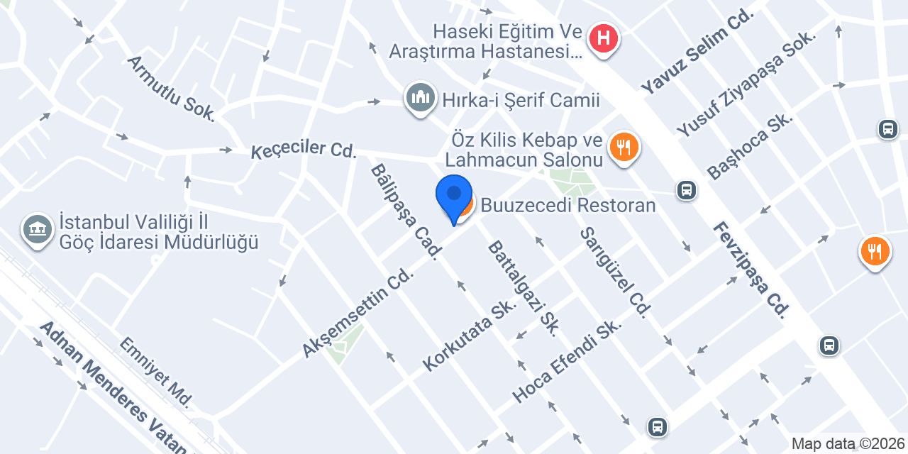 Bakdaş konumu