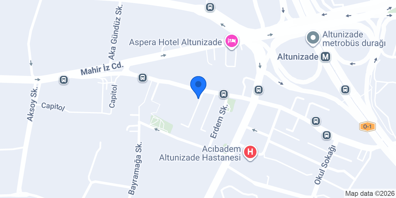 Ülgener Hukuk Bürosu konumu