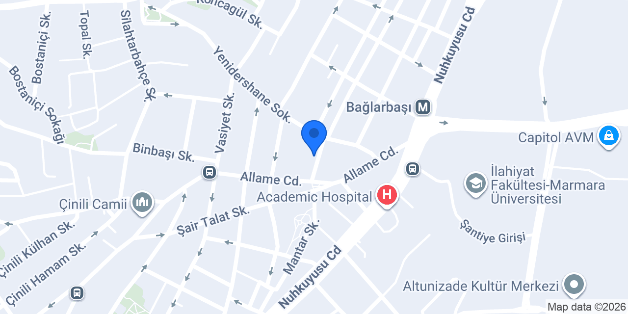 Dos Bakery Atölye konumu