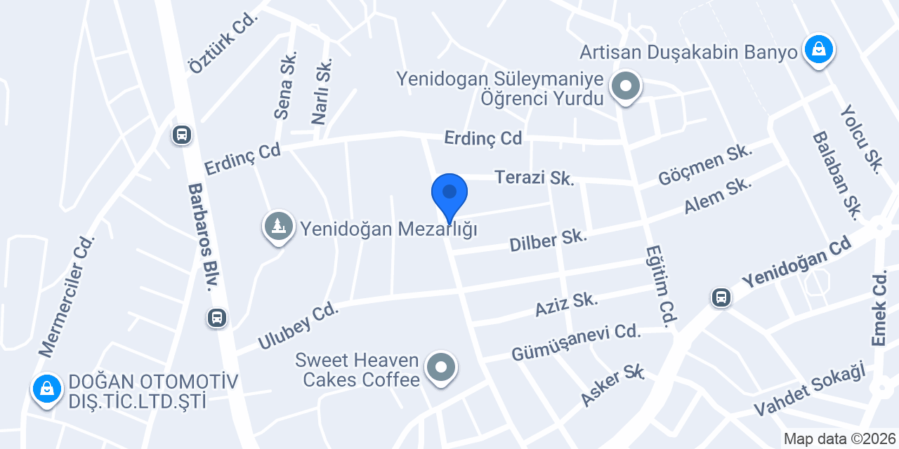 Egabagno Duş Kabin Sistemleri konumu