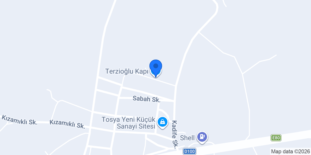 Terzioğlu Kapı konumu