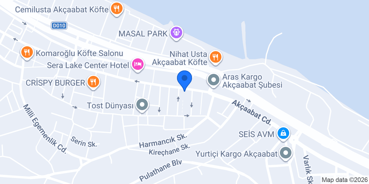 Adıyörem Çiğ Köfte konumu