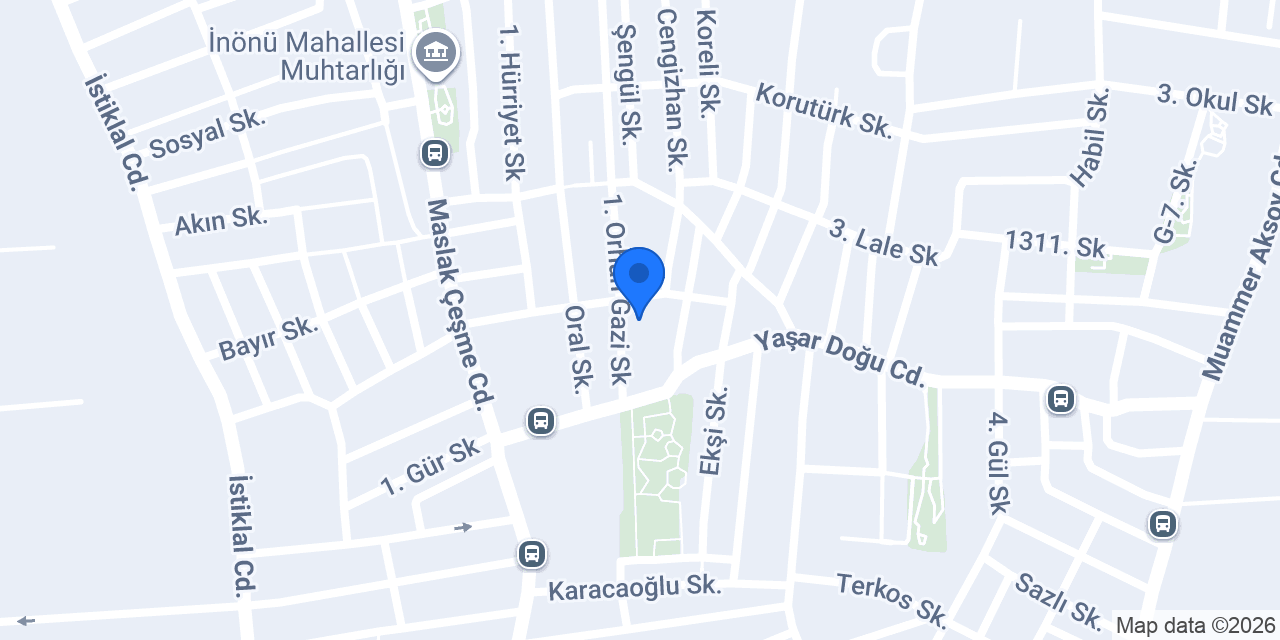 Miraç Tesisat konumu