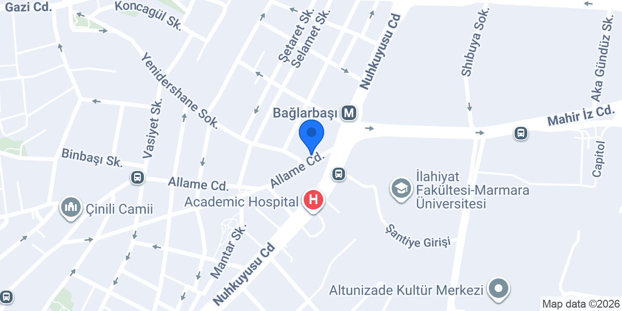 Bambi Yatak - Algül Mobilya konumu
