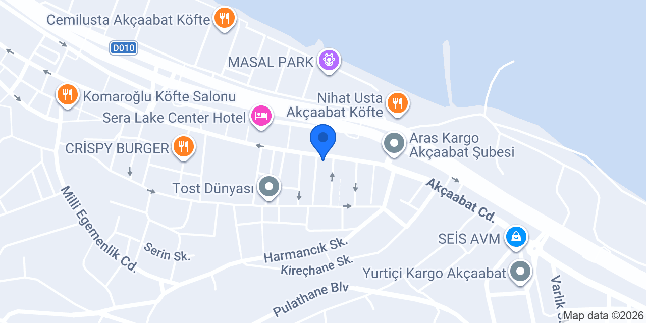 B&İ Mimarlık konumu