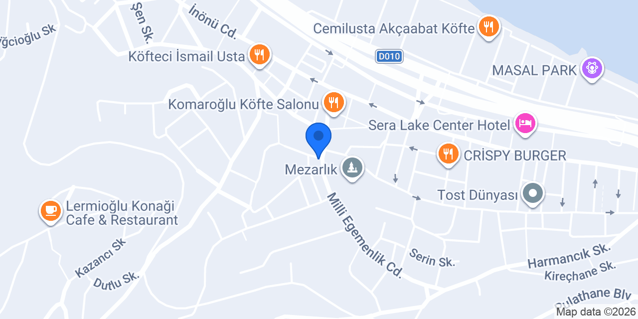 Gaydan Tekstil konumu