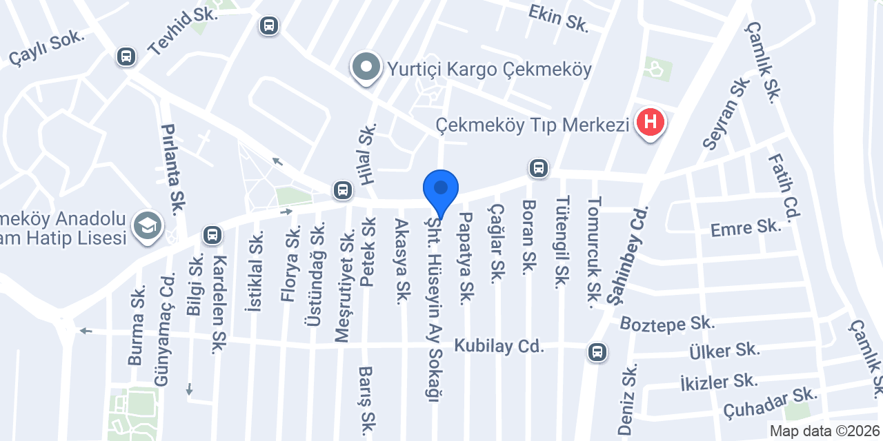 ERGE ELEKTRİK konumu