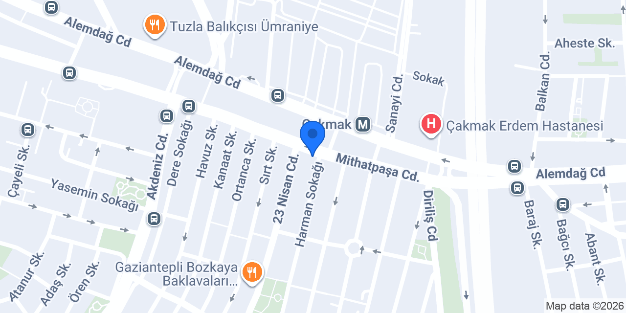 Meşhur Çınaraltı Börek Cafe konumu
