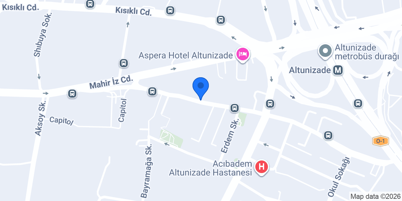 Altunizade Bilkids konumu