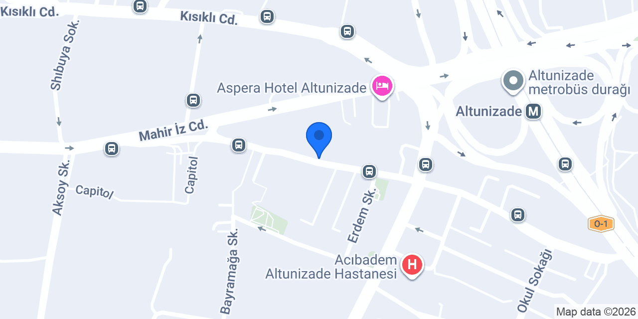 Halkbank Altunizade Şubesi konumu