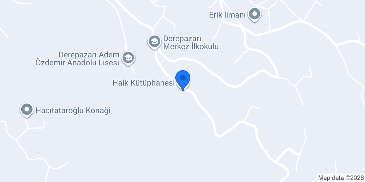 Halk Kütüphanesi konumu