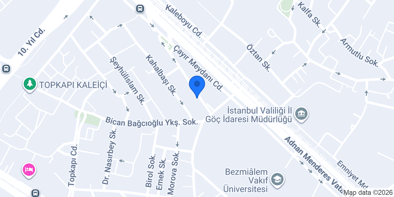 Alioğlu Hukuk Bürosu konumu