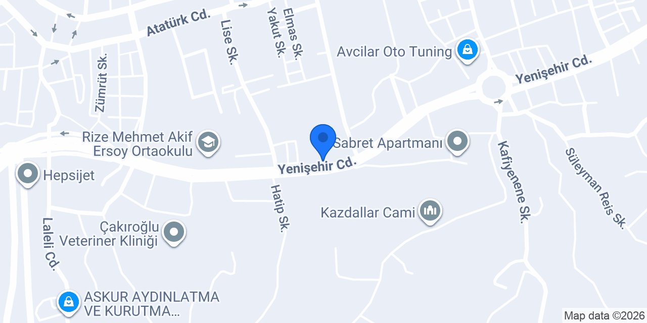 Royal Ev Mobilya konumu