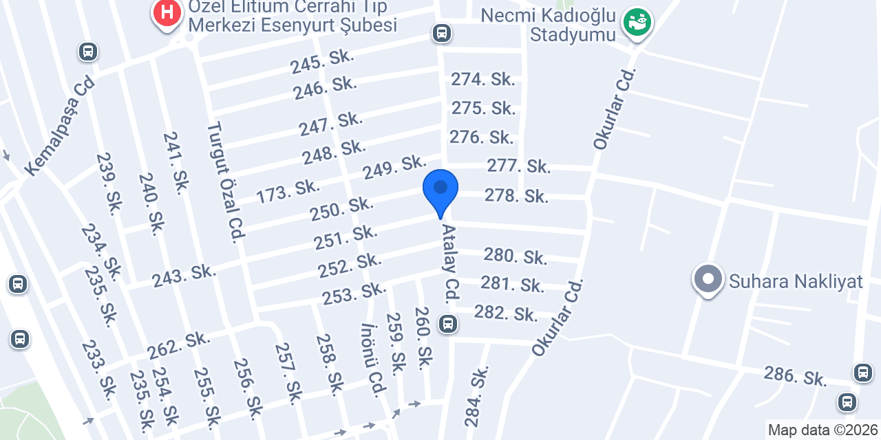 Günay Tekel & Kuruyemiş konumu