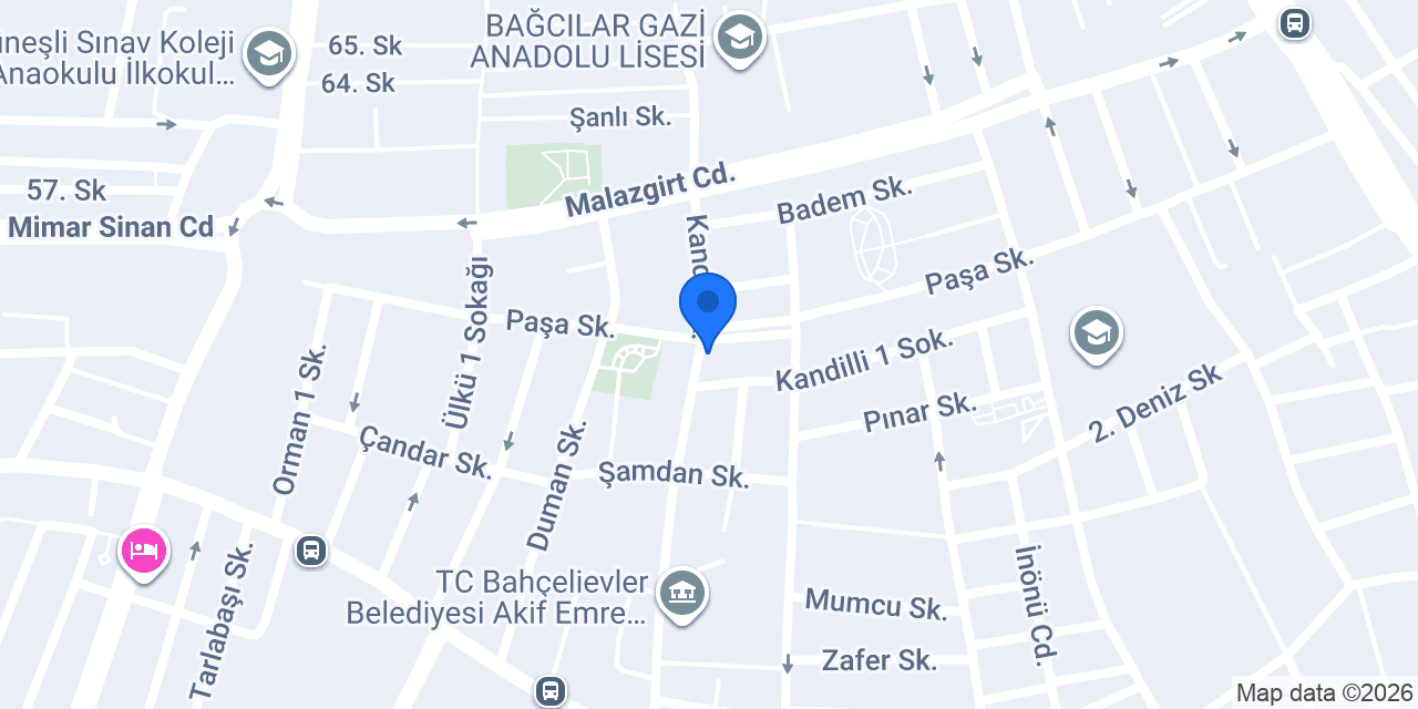 Şükret Kasap Depodan Et konumu