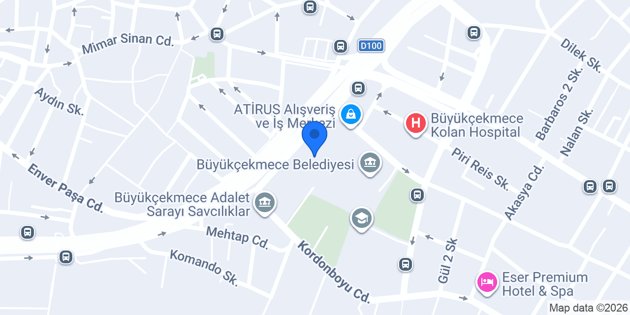 Atirus Sineması konumu
