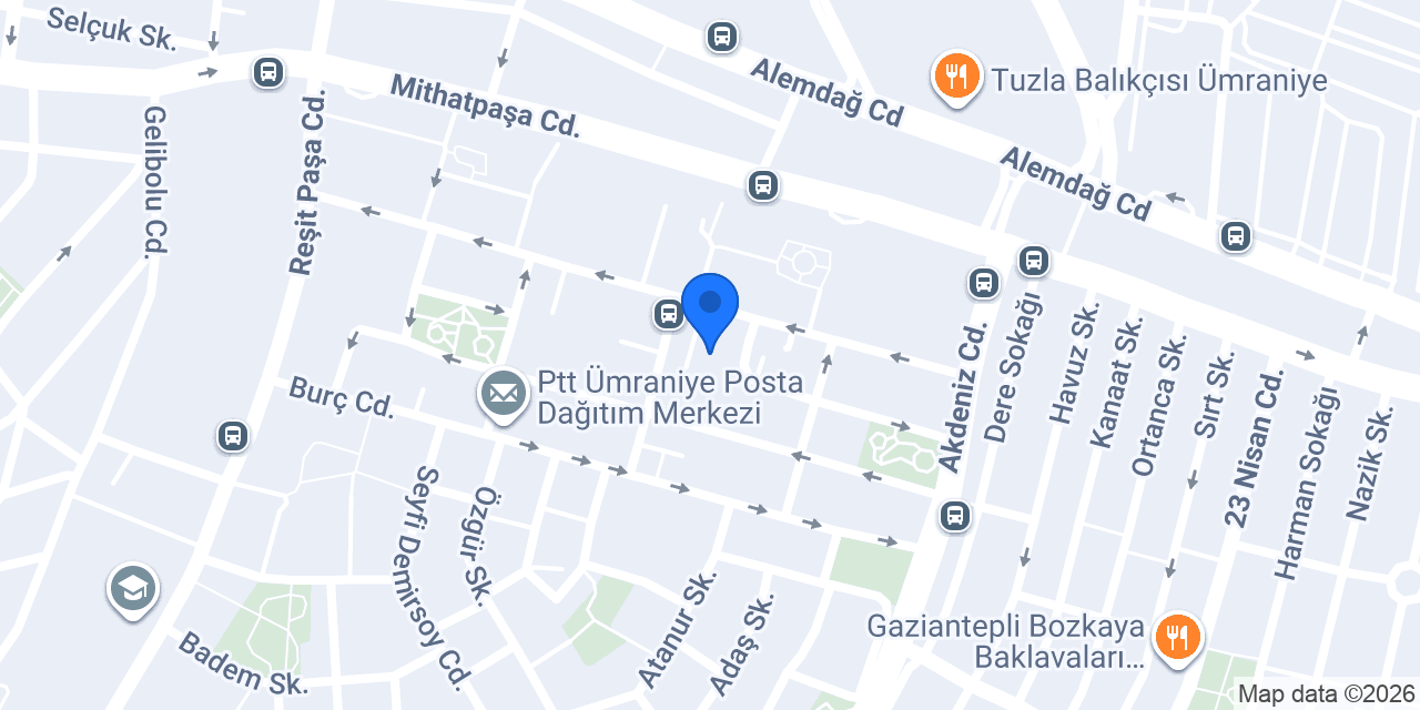 Atakent Terzisi konumu
