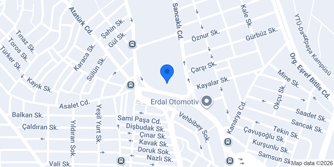 TEB Güngören Sanayi Şubesi konumu