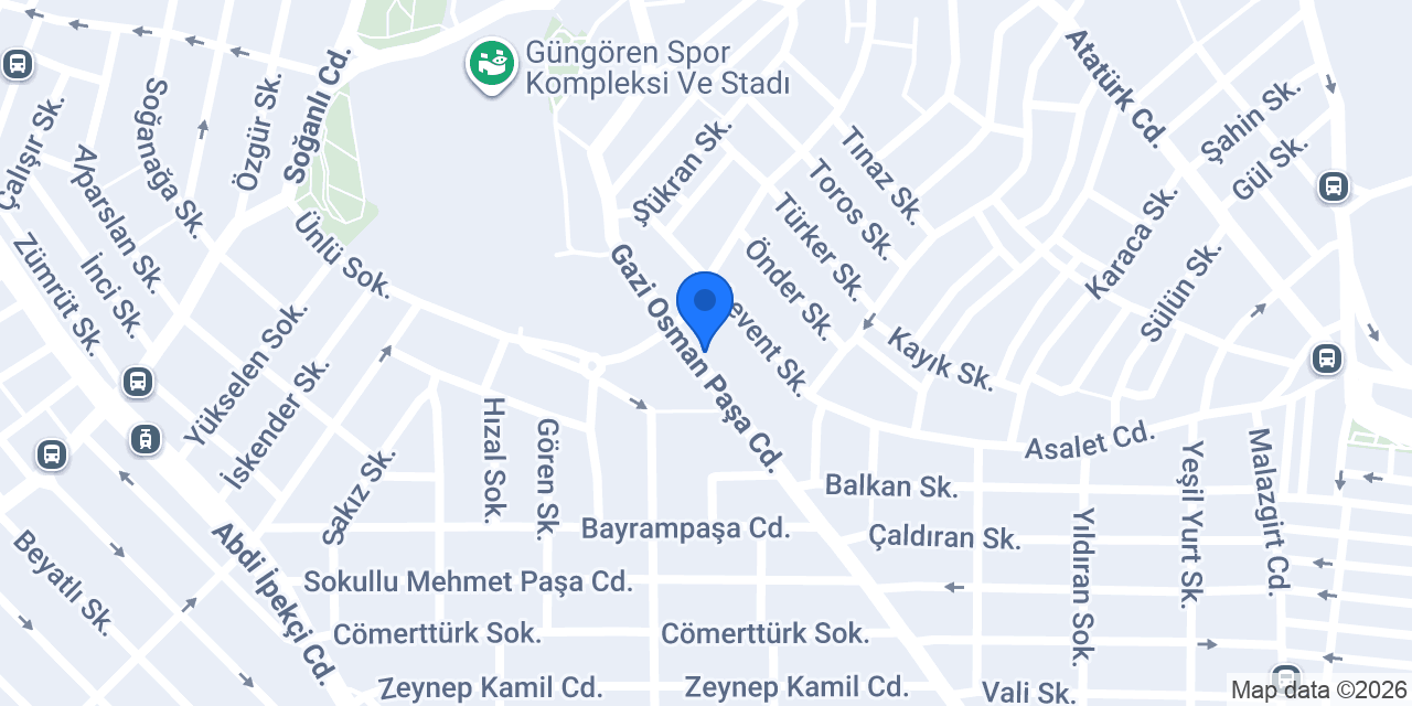 Güven Tesisat konumu