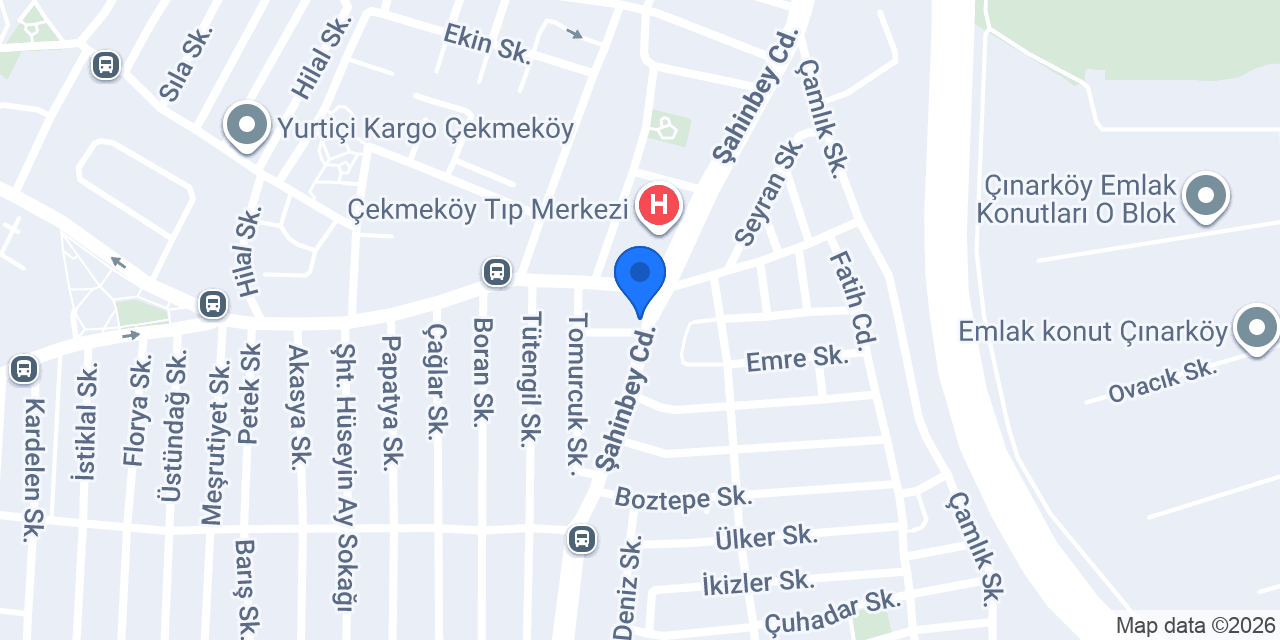 Yalçınlar Tekel Şarküteri konumu