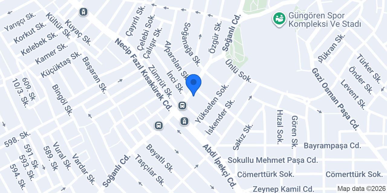 Rulo Çim Peyzaj konumu