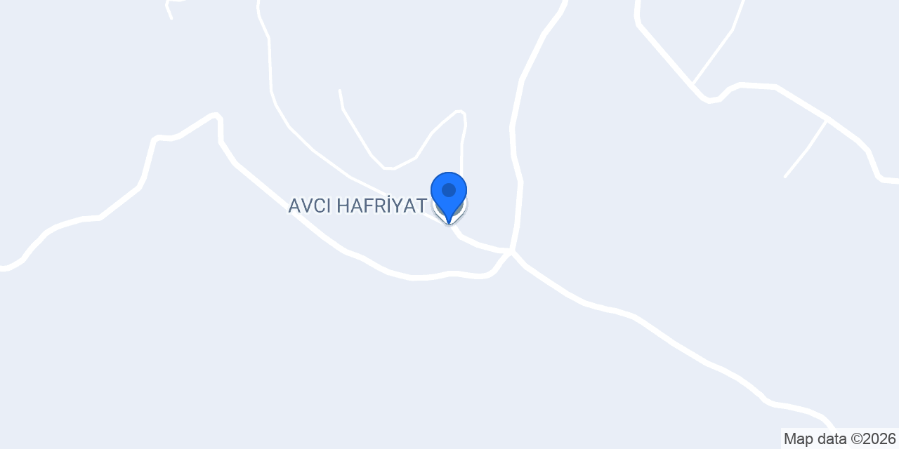 AVCI HAFRİYAT konumu