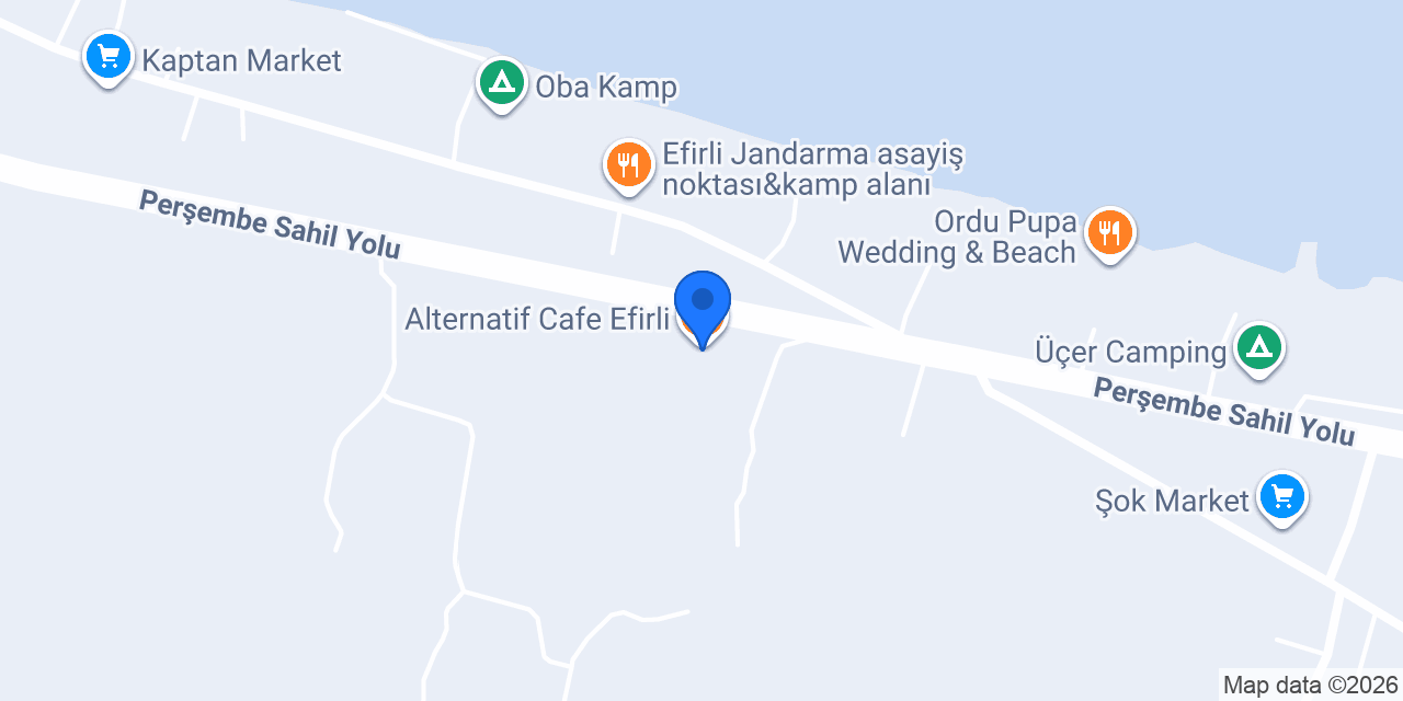 Alternatif Cafe Efirli konumu