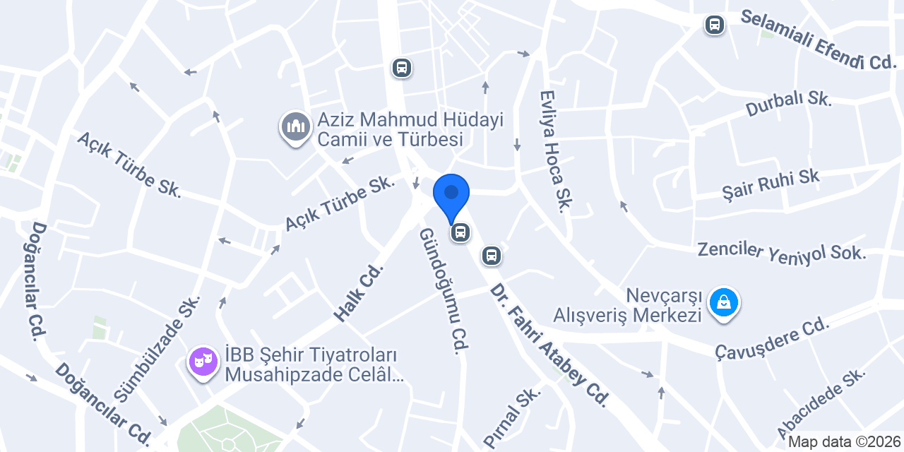 VakıfBank Üsküdar Şubesi konumu