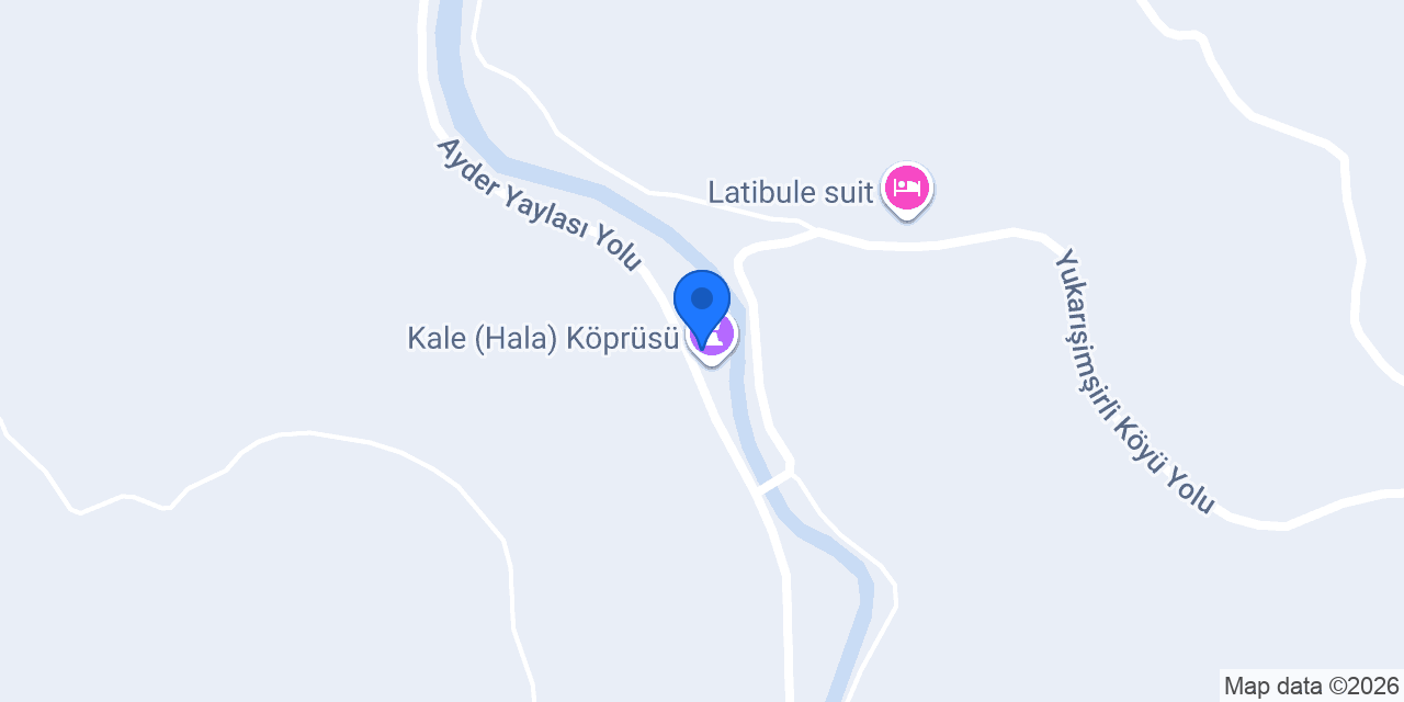 Kale Köprü Suit & Cafe konumu