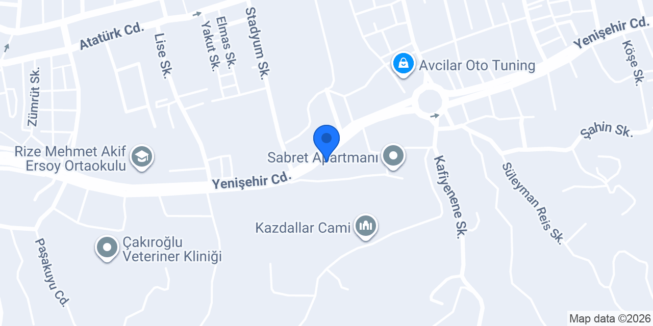 ÖNCÜ GRUP DEKORASYON konumu