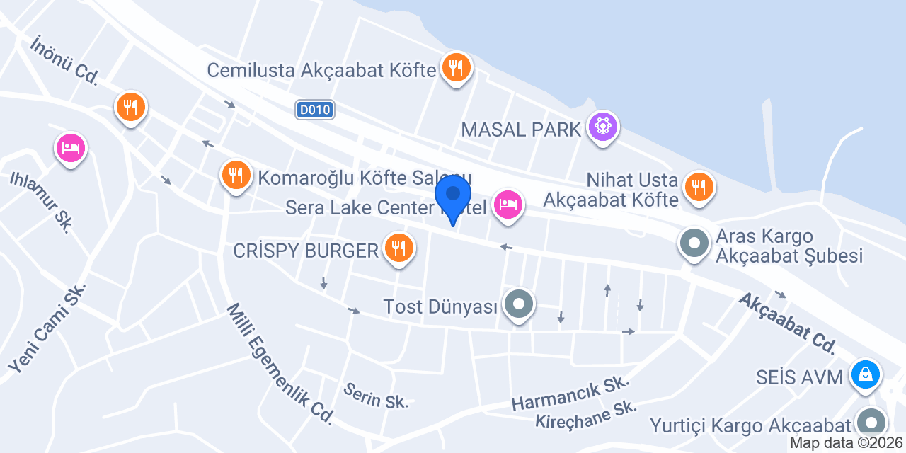 Akçaabat konumu