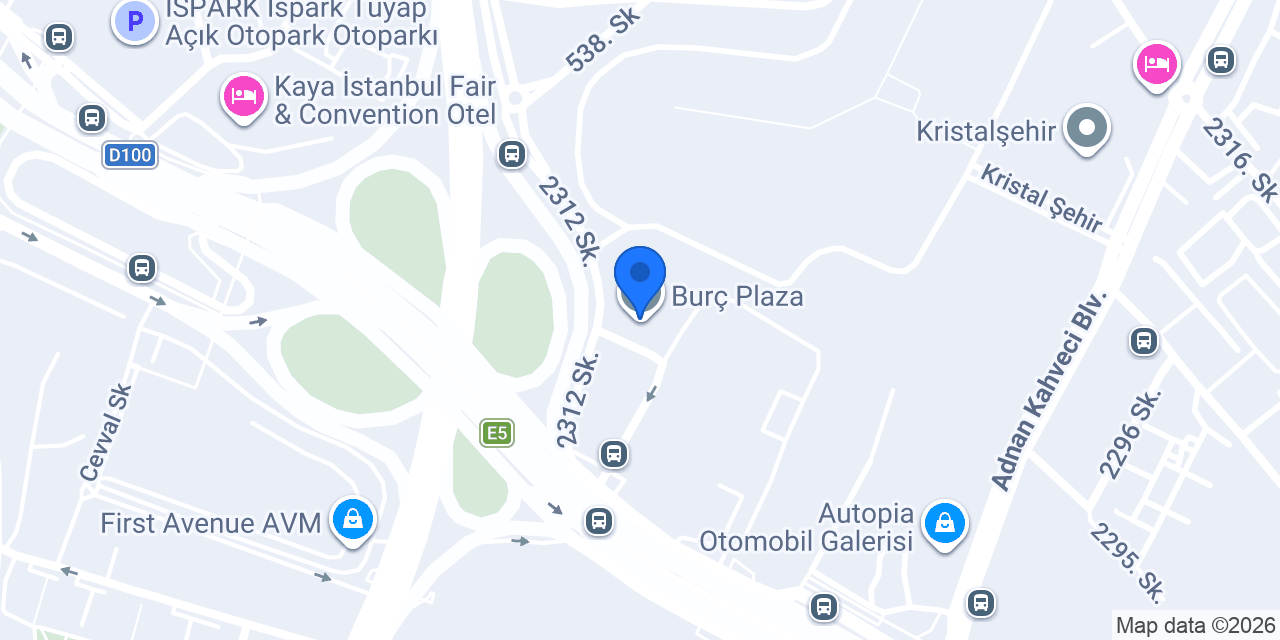 Beykent Psikoteknik konumu