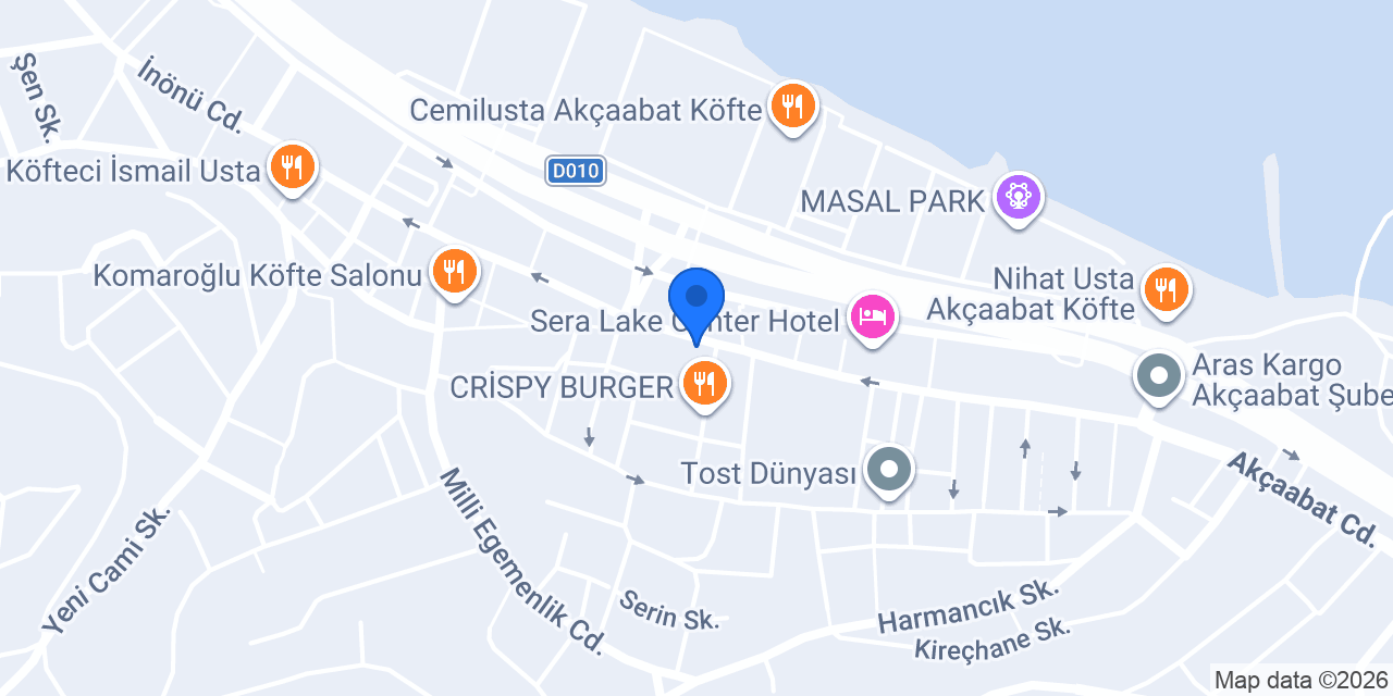 Karaduman Eczanesi konumu
