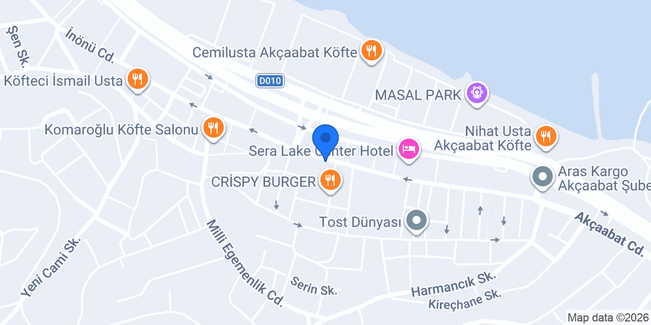 Vira Turizm konumu