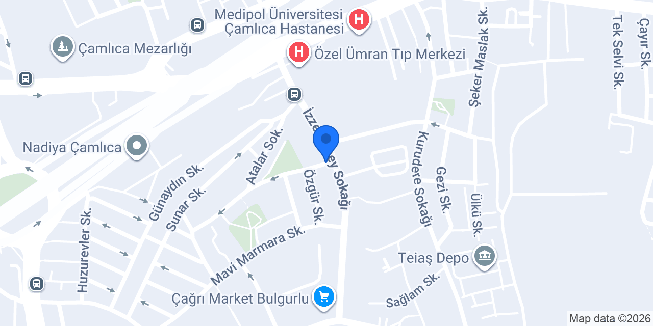 Duru Eczanesi (Bulgurlu) konumu