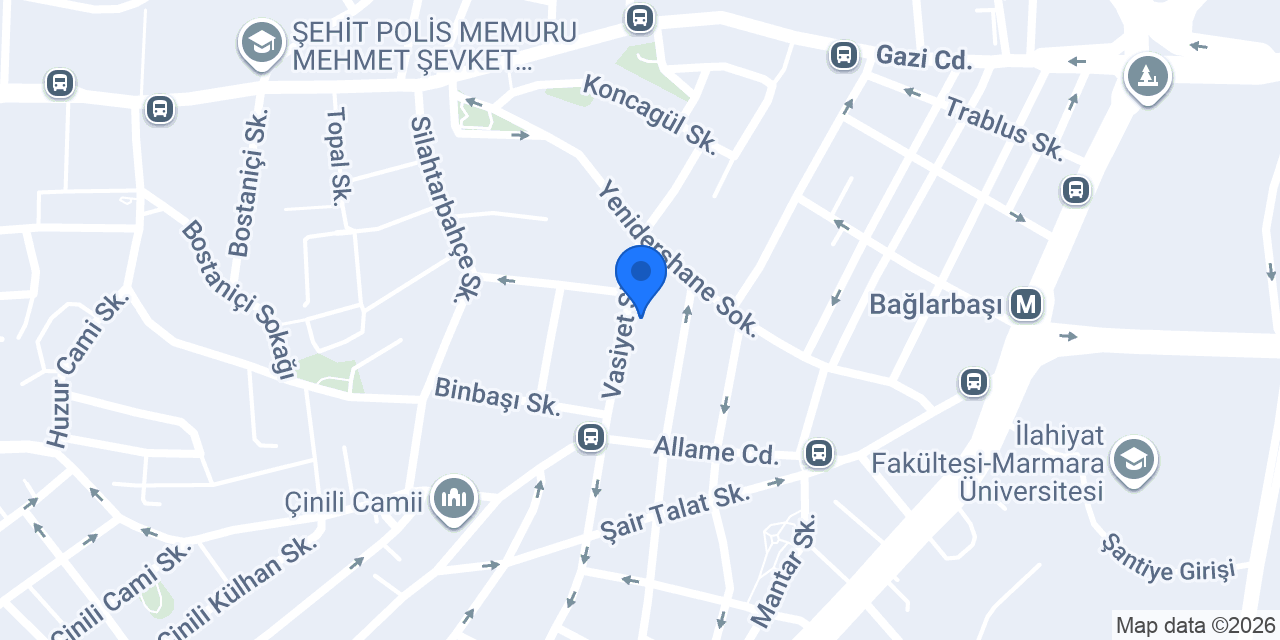 Yetiş Ticaret konumu