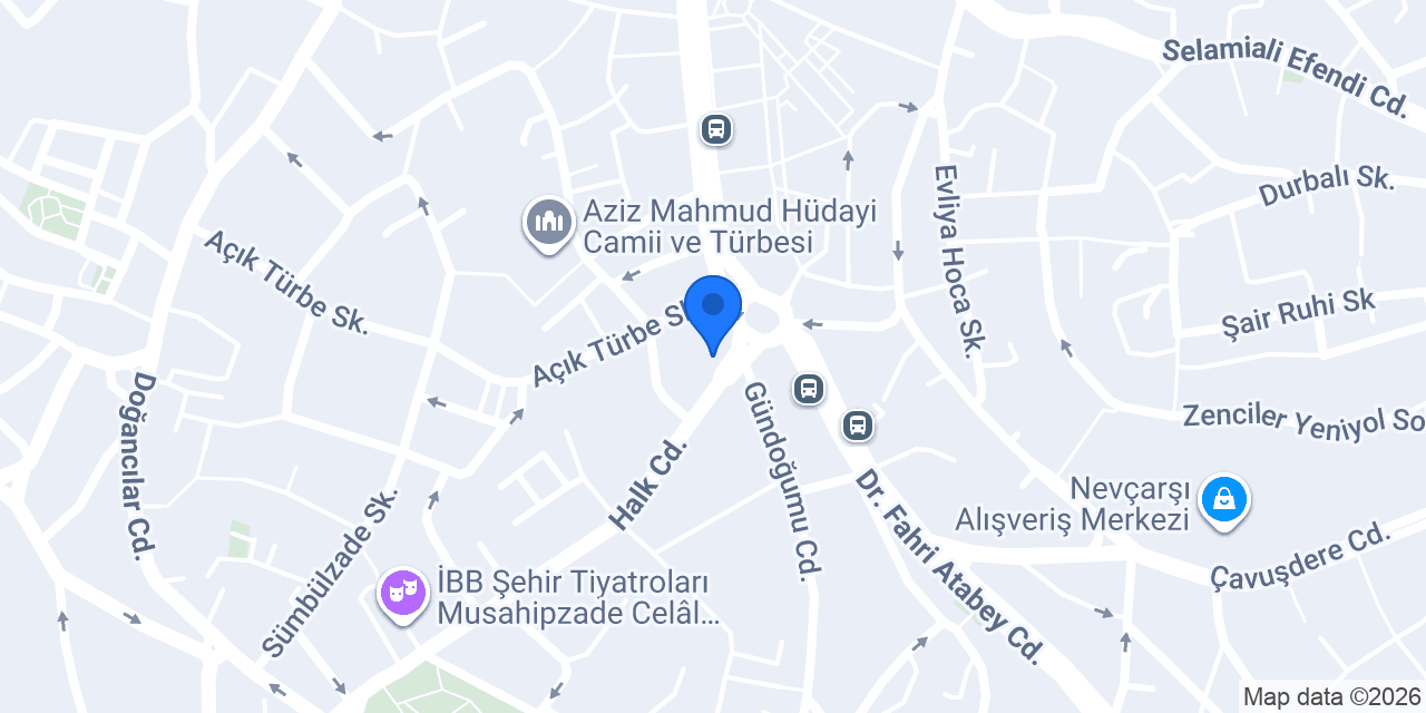 Emlak Katılım Üsküdar Şubesi konumu