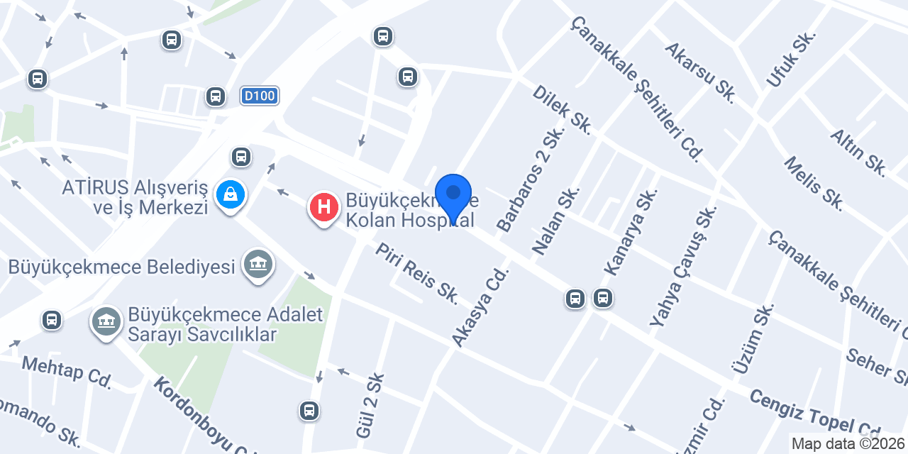 Lezzet mutfağı konumu