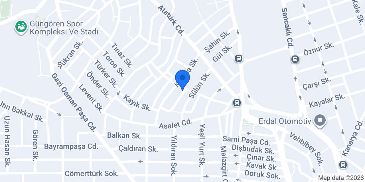 Aktarli İnci Aksesuar konumu