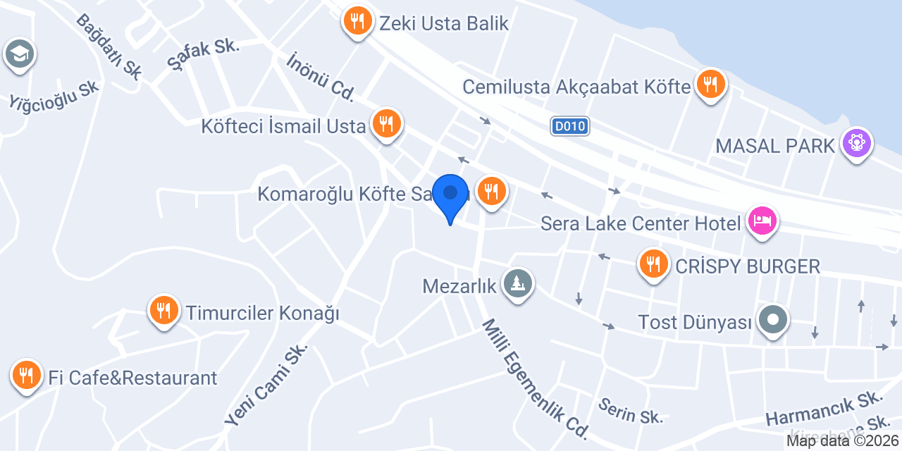 Akçaabat Sınav Koleji konumu