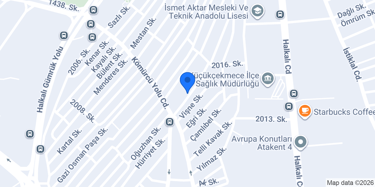 Cadde Erkek Kuaförü konumu
