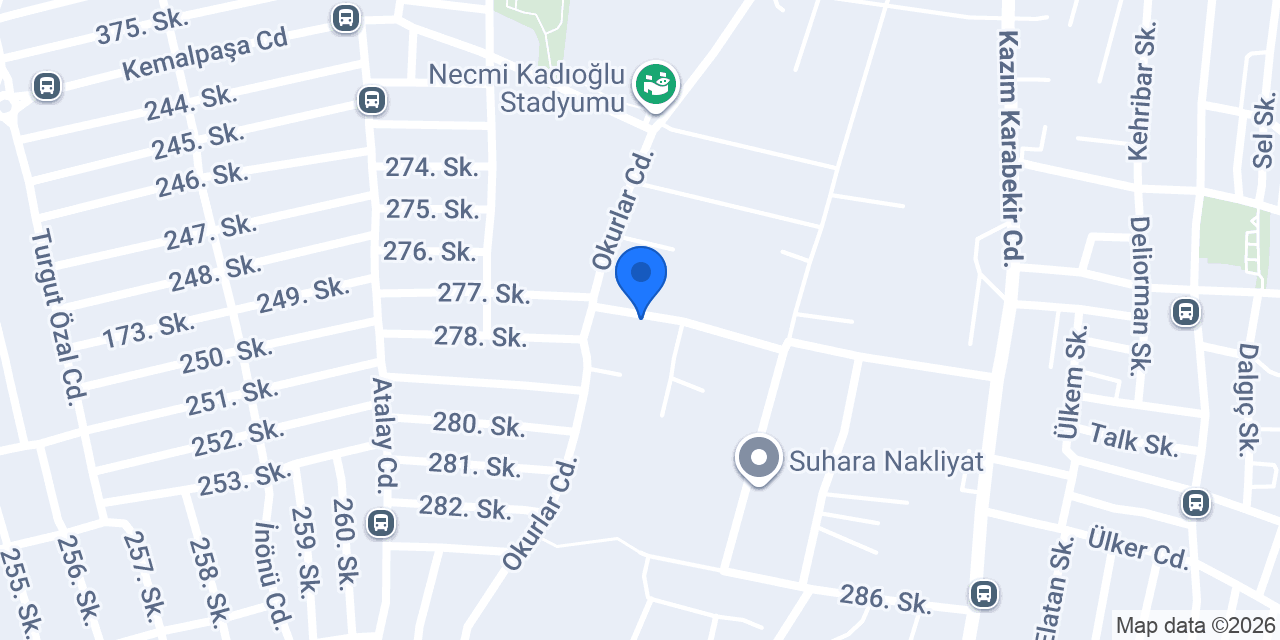 KARAHAN SU DAĞITIM DEPOSU konumu