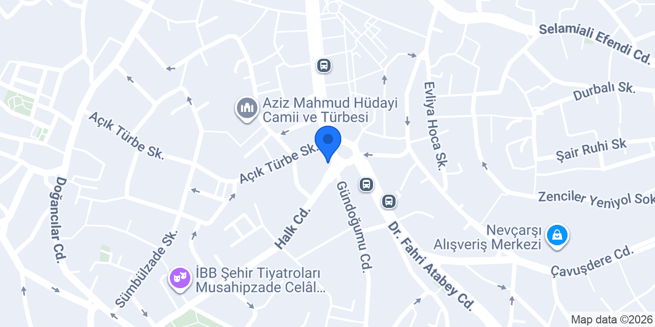 Vodafone Üsküdar konumu