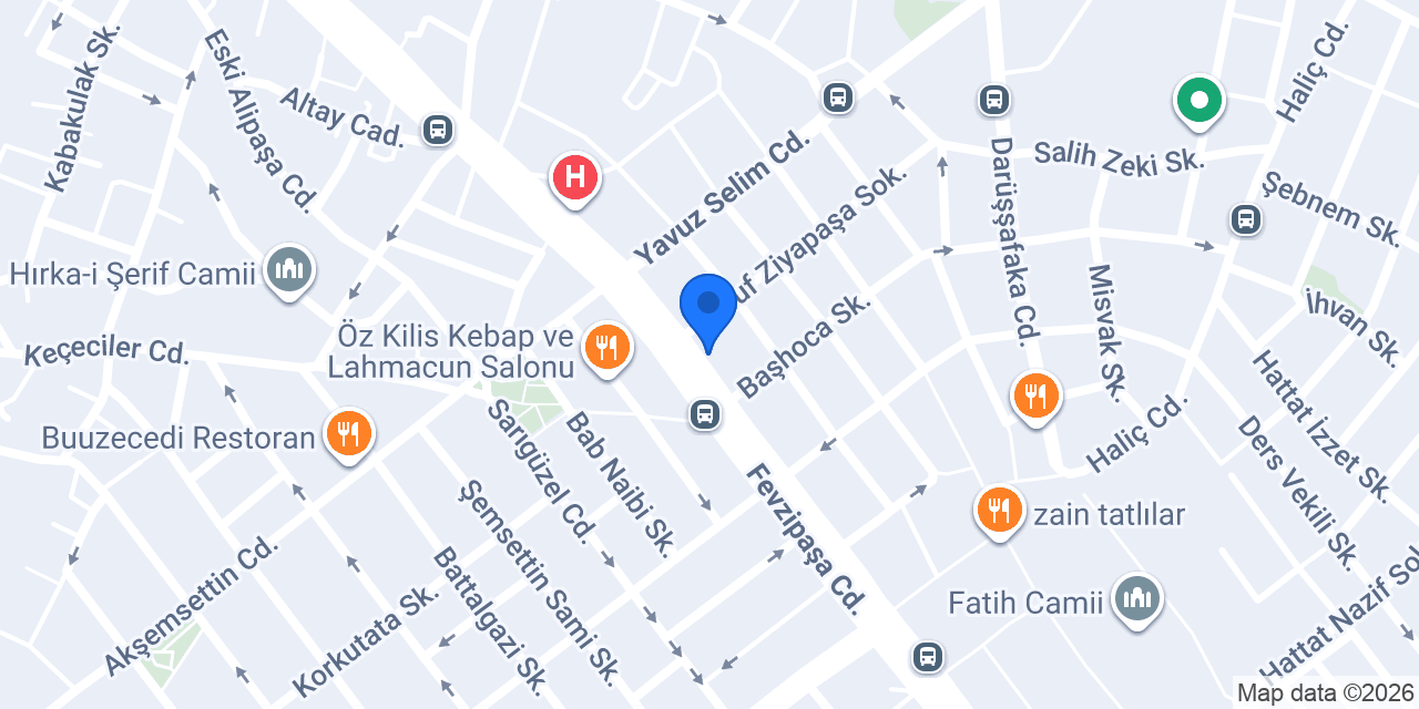 Garanti BBVA Fatih Şubesi konumu