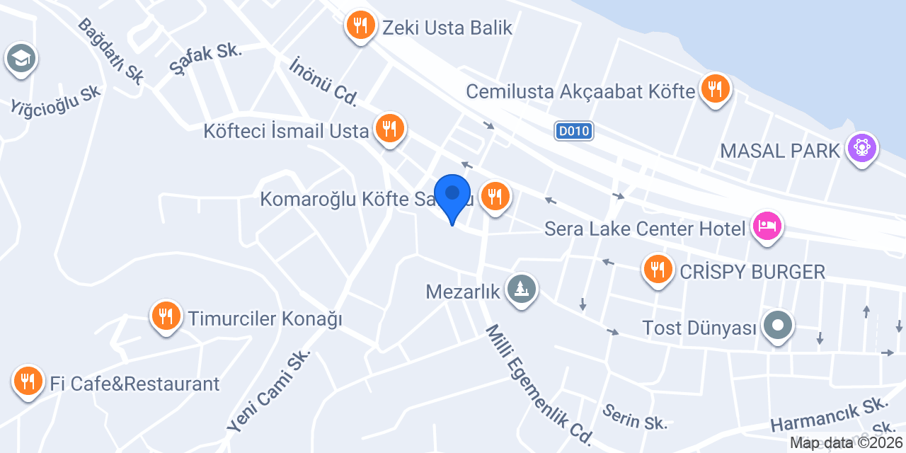 Akasya köfte konumu