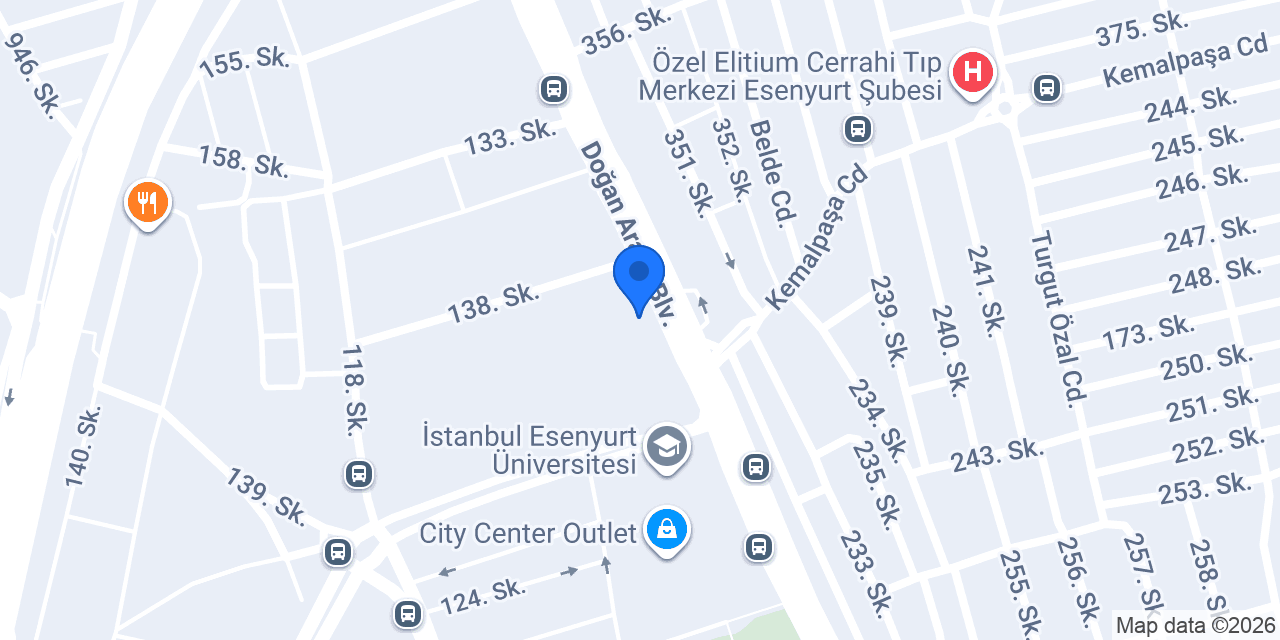 DenizBank Esenyurt Şubesi konumu