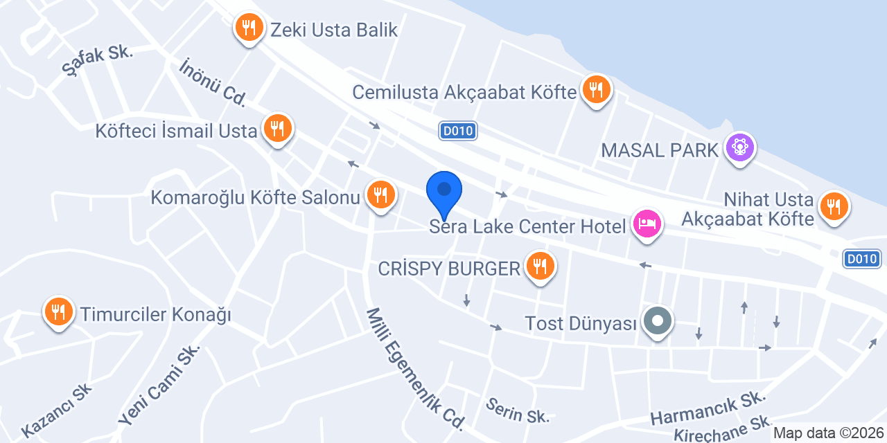 Çelik Kasabı Akçaabat Şube 1 konumu