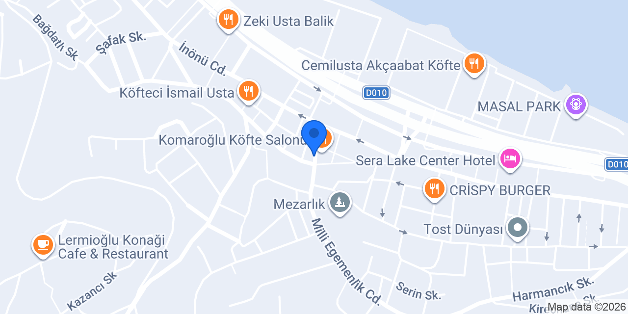 Akçaabat ihlas köfte konumu
