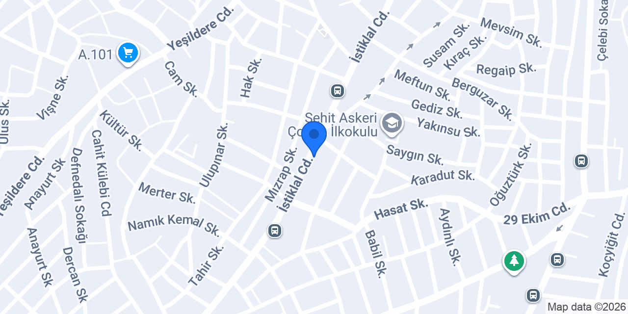 Birlik Eczanesi konumu