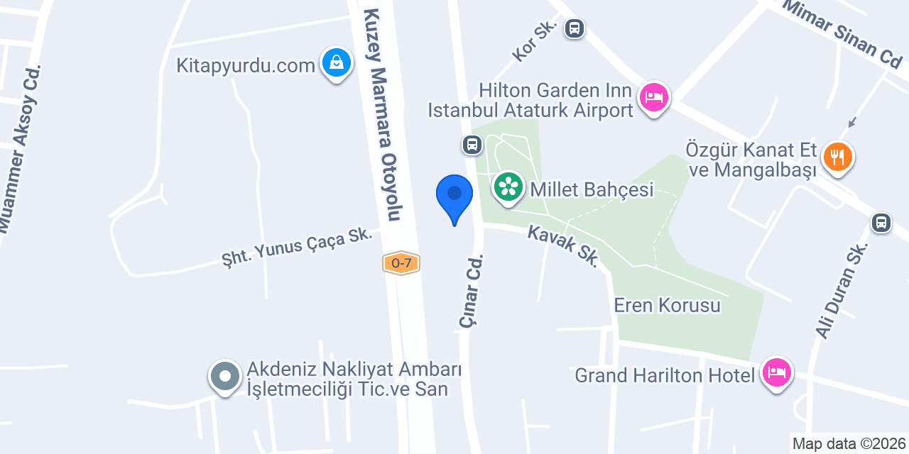 Cabir Yapı konumu